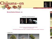 Tablet Screenshot of bonsaigarten.de